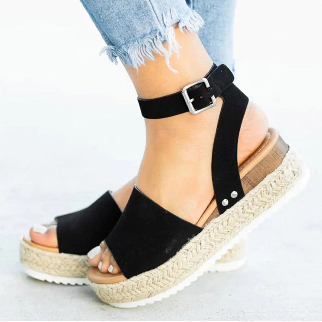 Soléa – Elegante Sleehak Sandalen voor de Zomer