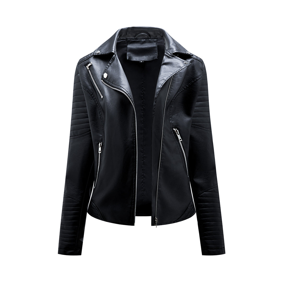 Trendy leren Jas Voor Dames - Jaimy
