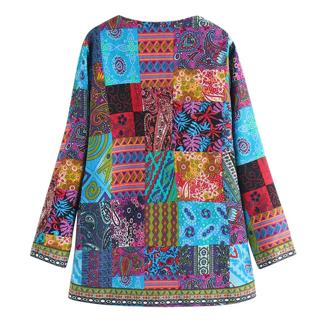 Gebreid Damesvest Retro stijl