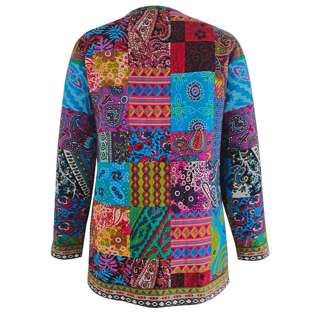 Gebreid Damesvest Retro stijl
