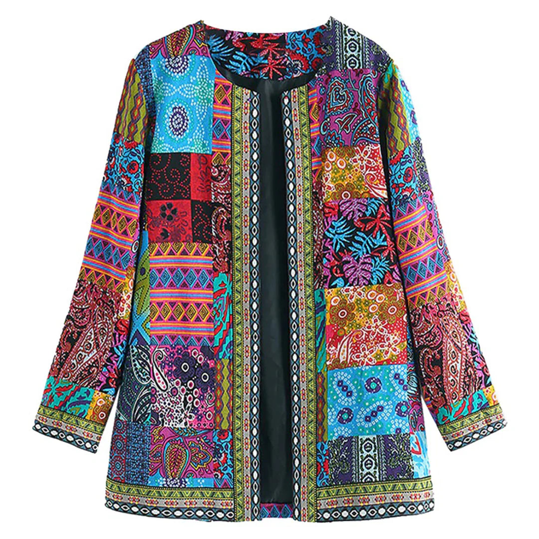 Gebreid Damesvest Retro stijl