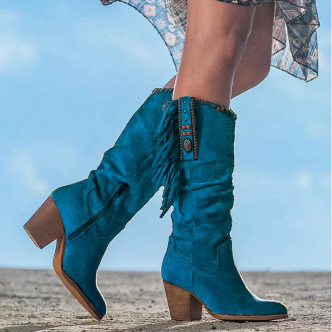 Old West Cowboylaarzen Met Hak - Sandra