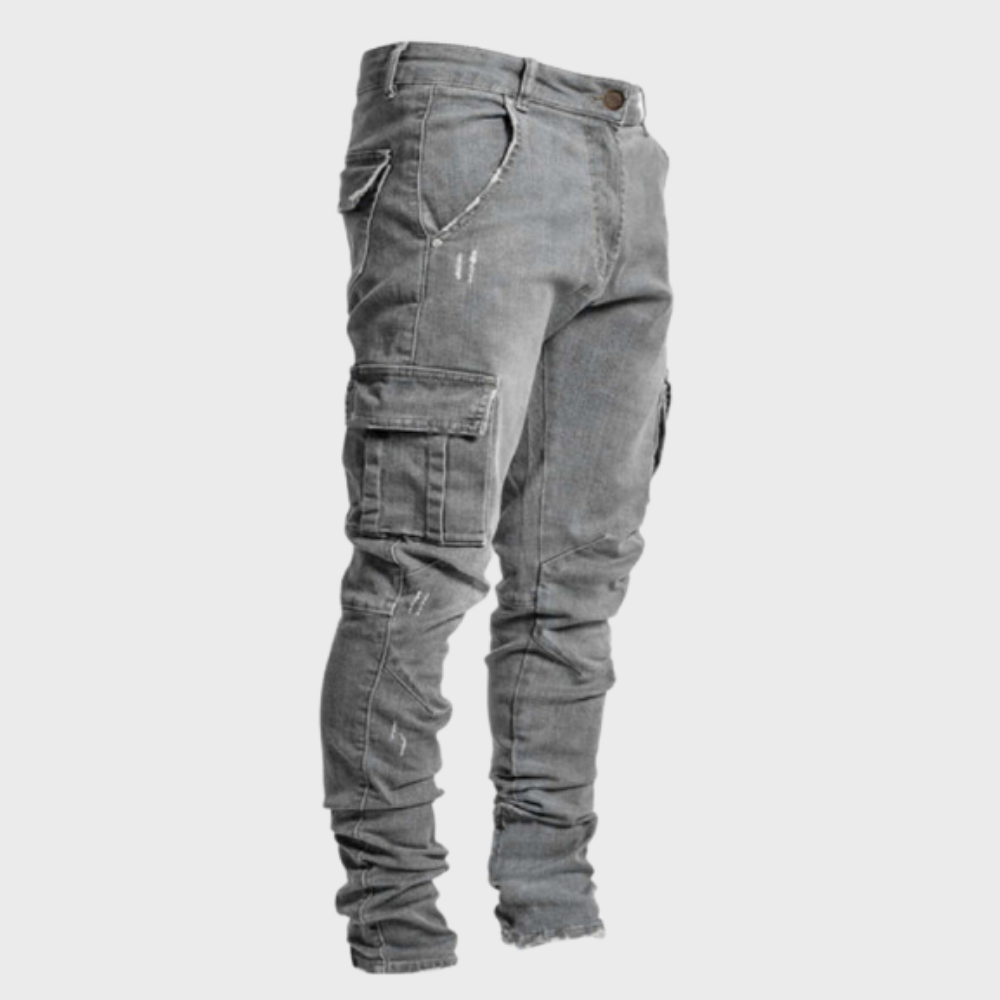 Rene – Heren Comfortabel Cargo Broek