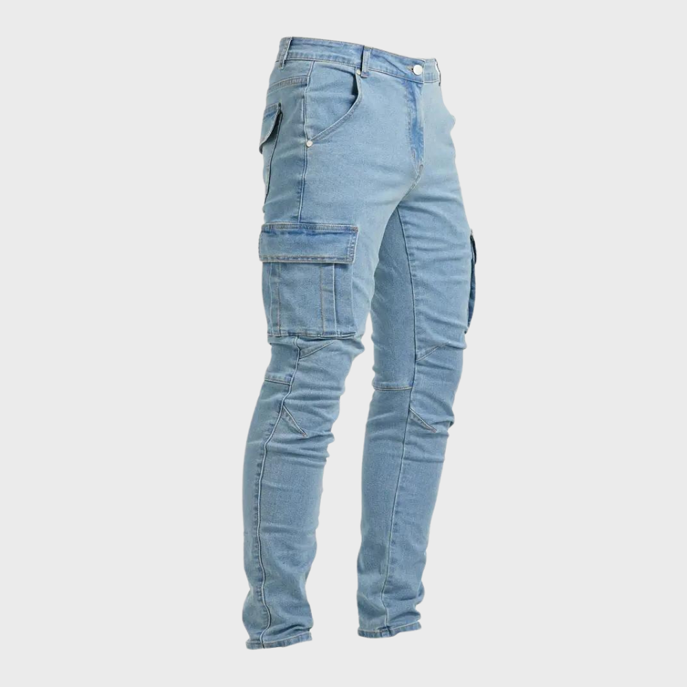 Rene – Heren Comfortabel Cargo Broek