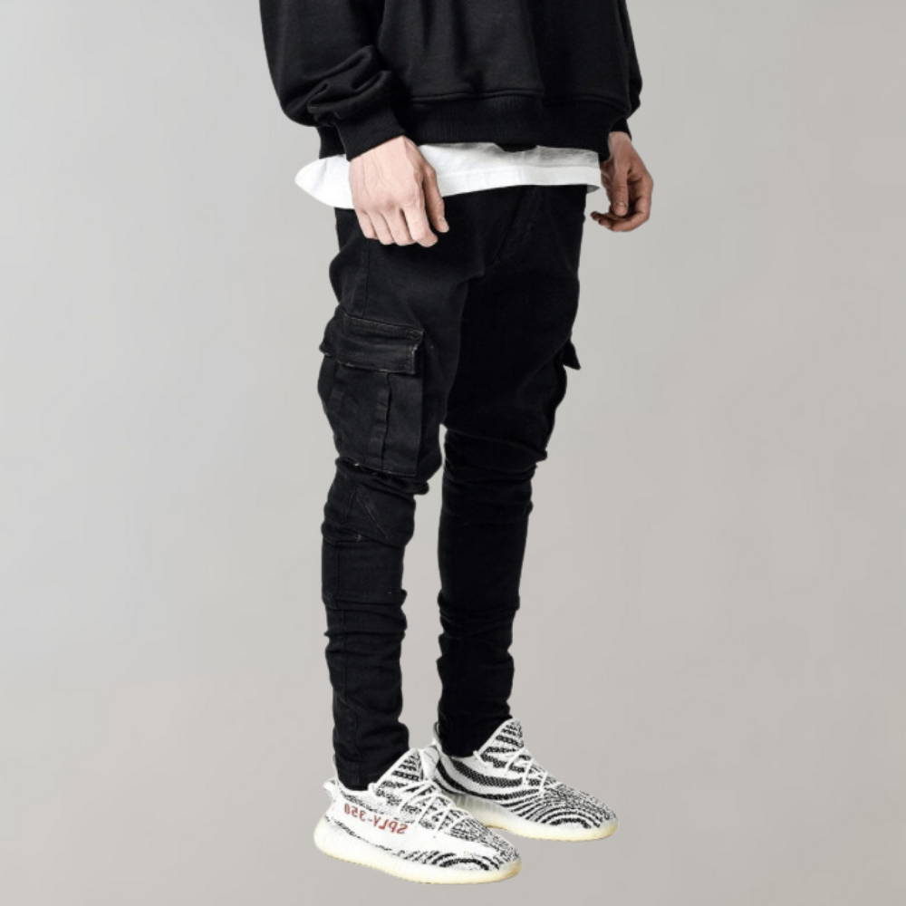 Rene – Heren Comfortabel Cargo Broek