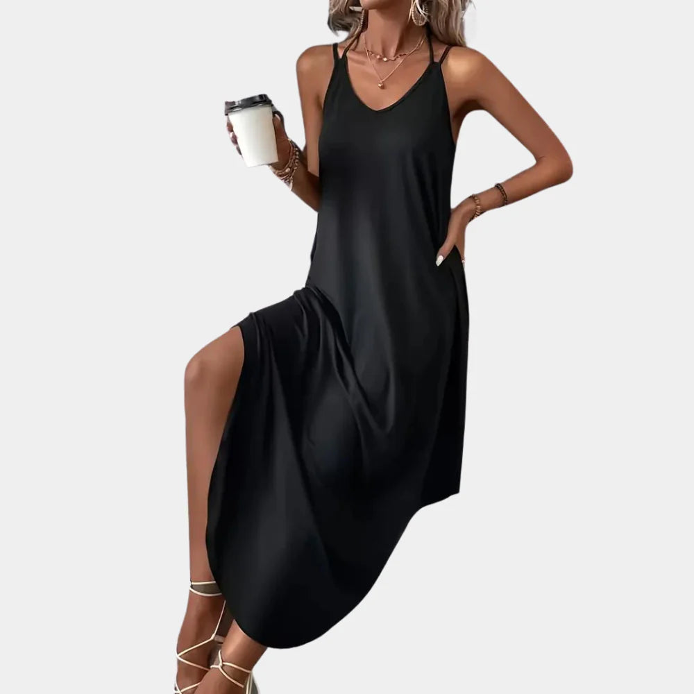 Mira – V-hals Cami-jurk