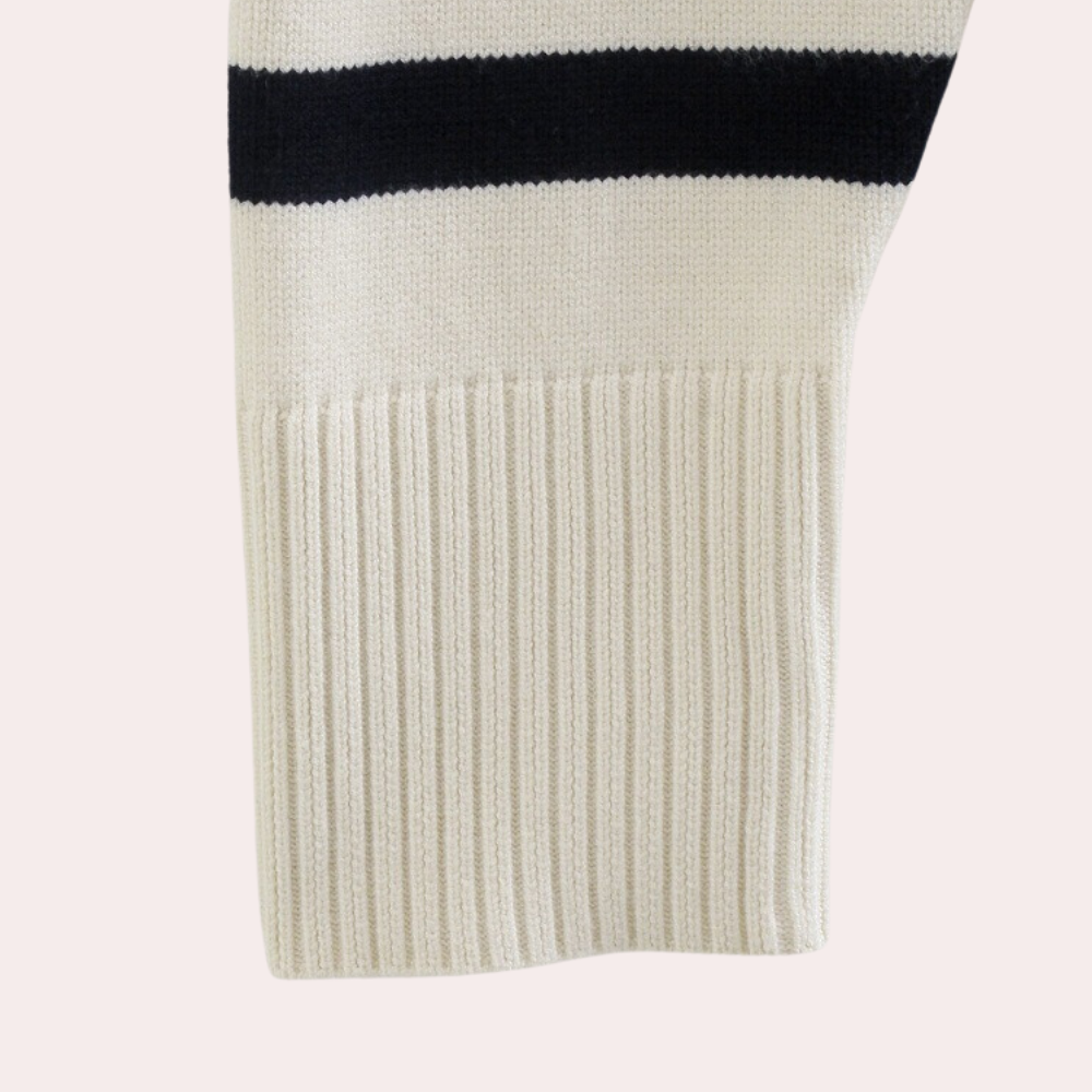 Lorena - comfortabel Gestreepte Dames trui