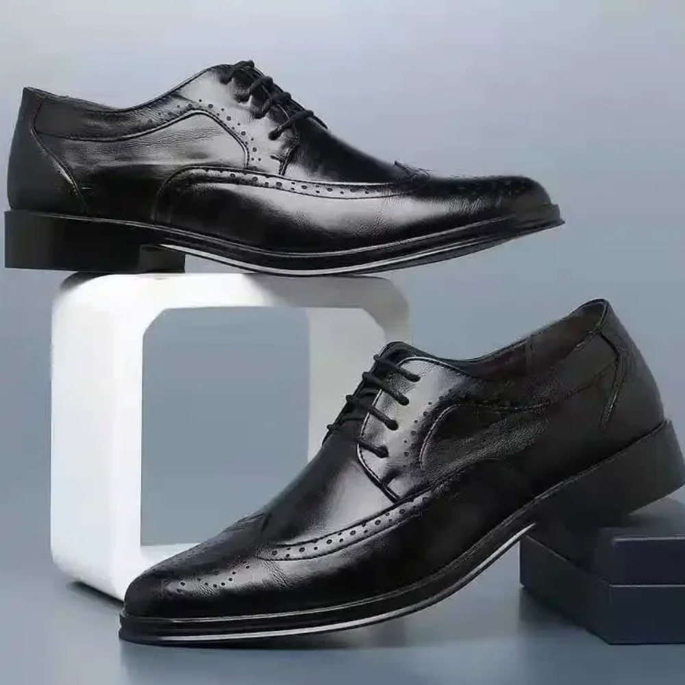 Leren Oxford-schoenen voor heren