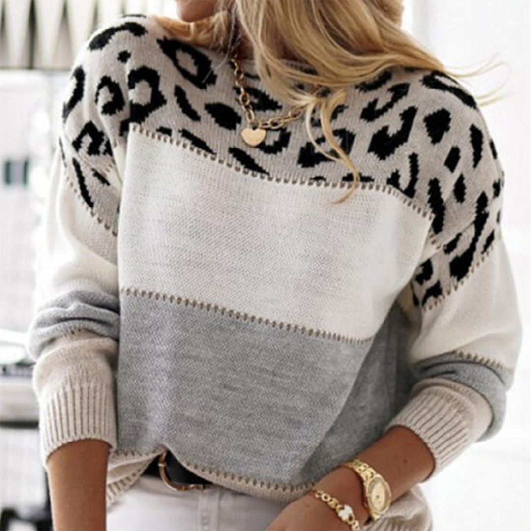Ella - trendy Trui Met Print Voor Dames