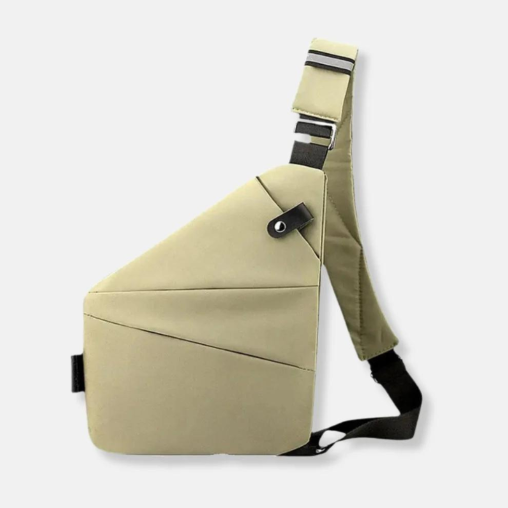 Minimalistische antidiefstal crossbodytas