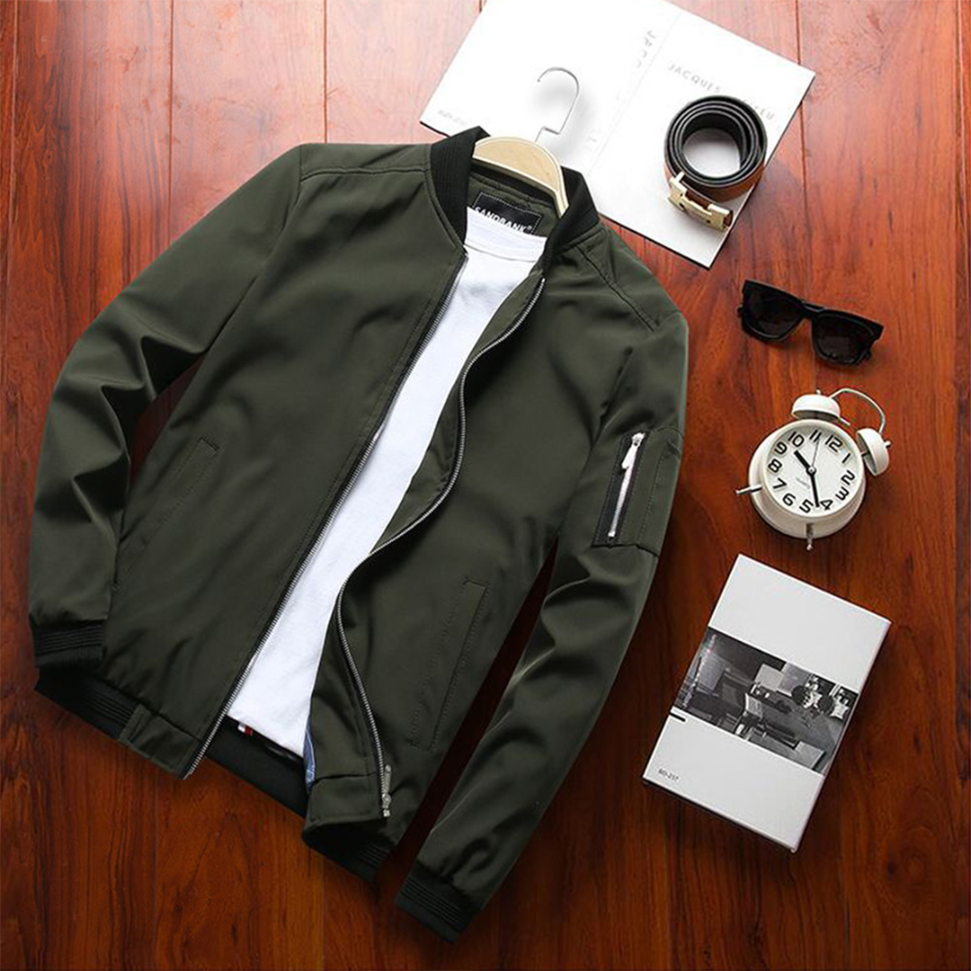 Comfortabel Bomber Jas Voor Heren