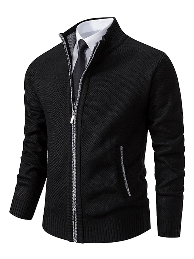 Herenvest met rits | Warm en comfortabel, normale pasvorm