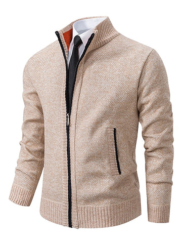 Herenvest met rits | Warm en comfortabel, normale pasvorm