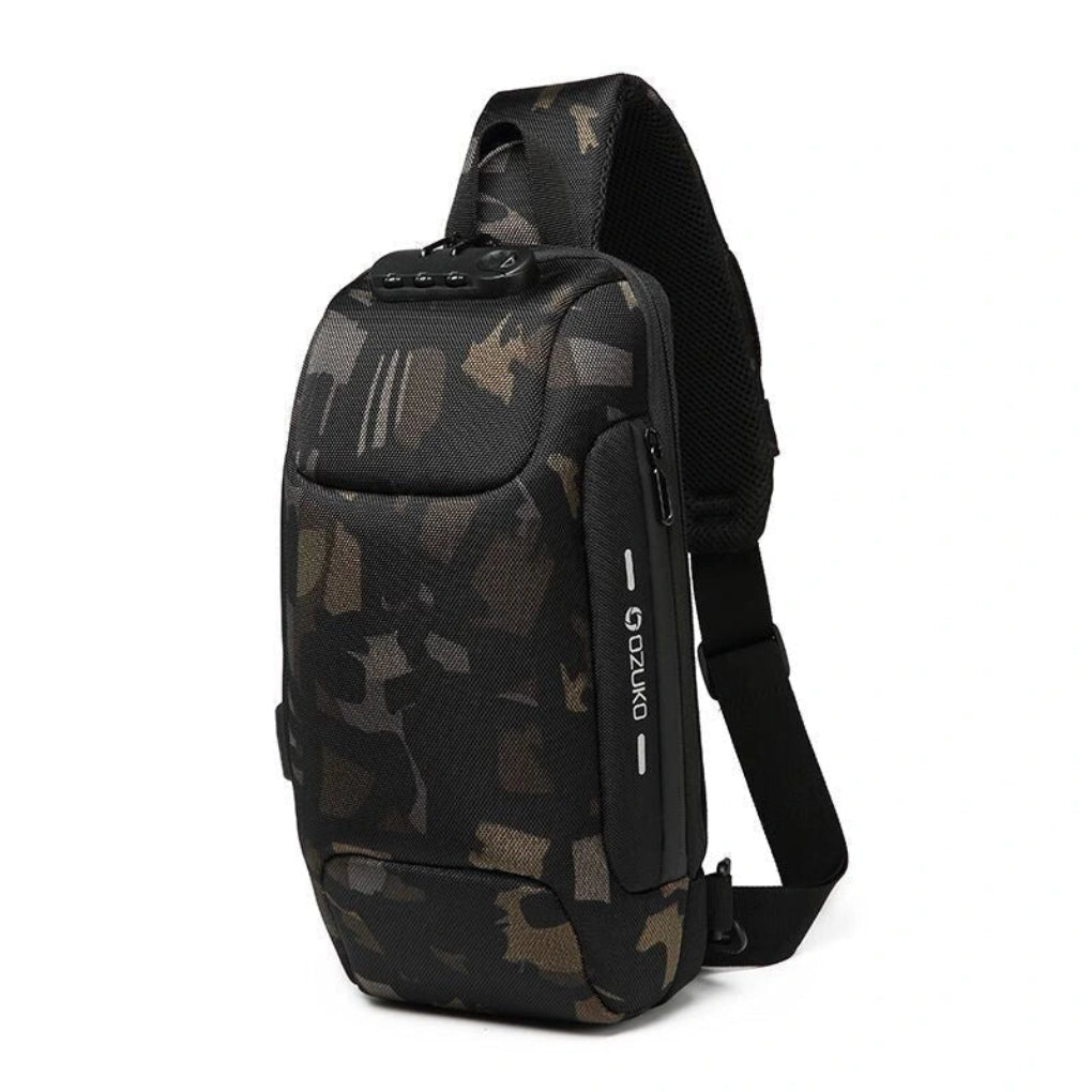 Anti-diefstal crossbody-oplaadtas