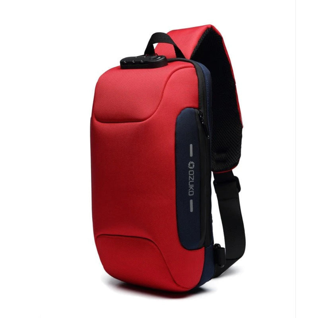 Anti-diefstal crossbody-oplaadtas