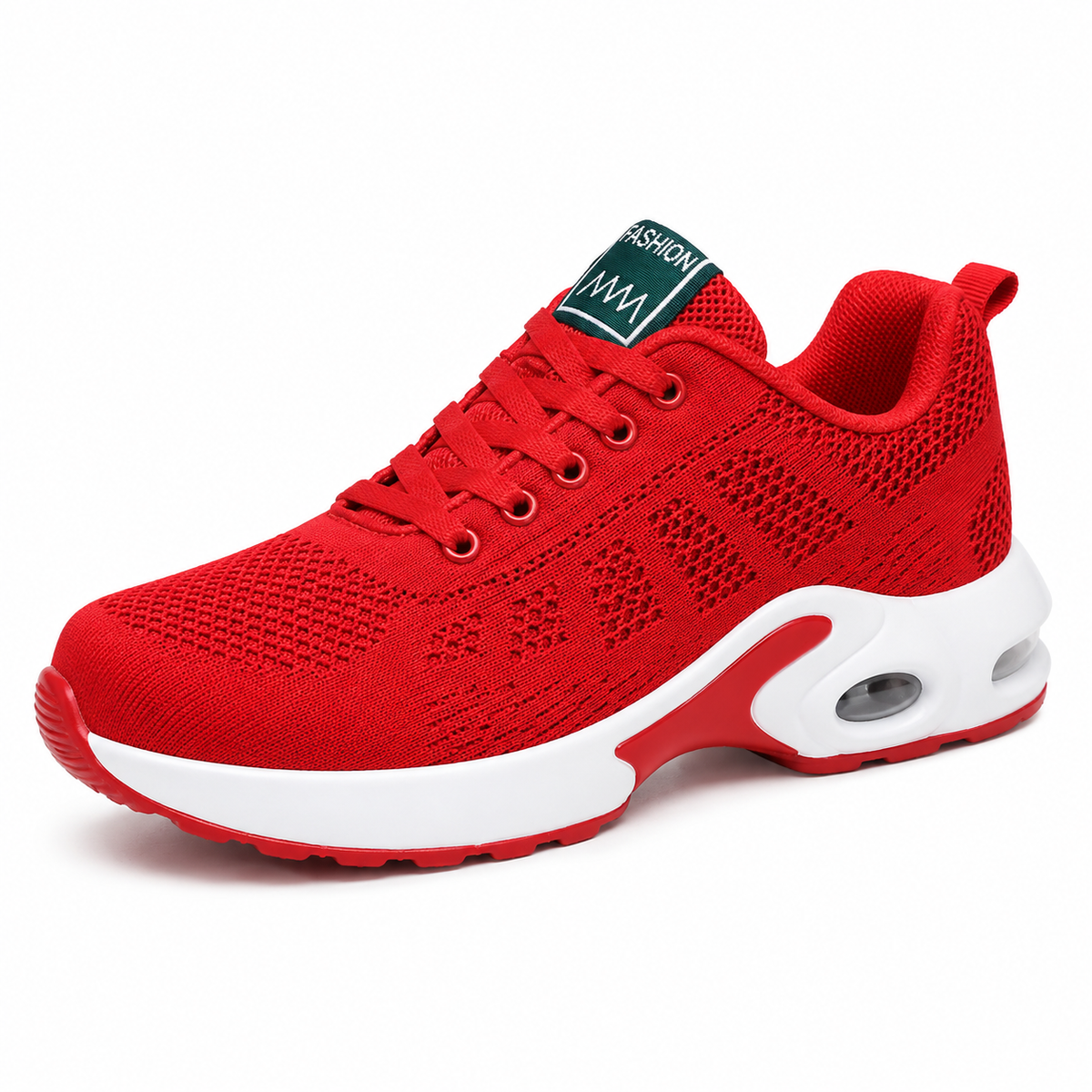 Lichte orthopedische damessneakers met ademend mesh en gevoerde zool