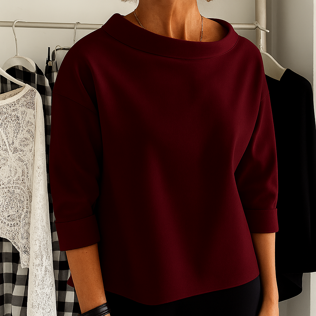 Katoenen damessweatshirt voor de herfst