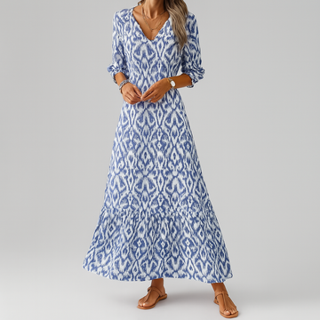 Relaxte maxi-jurk voor dames