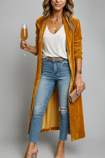 Lange cardigan voor dames