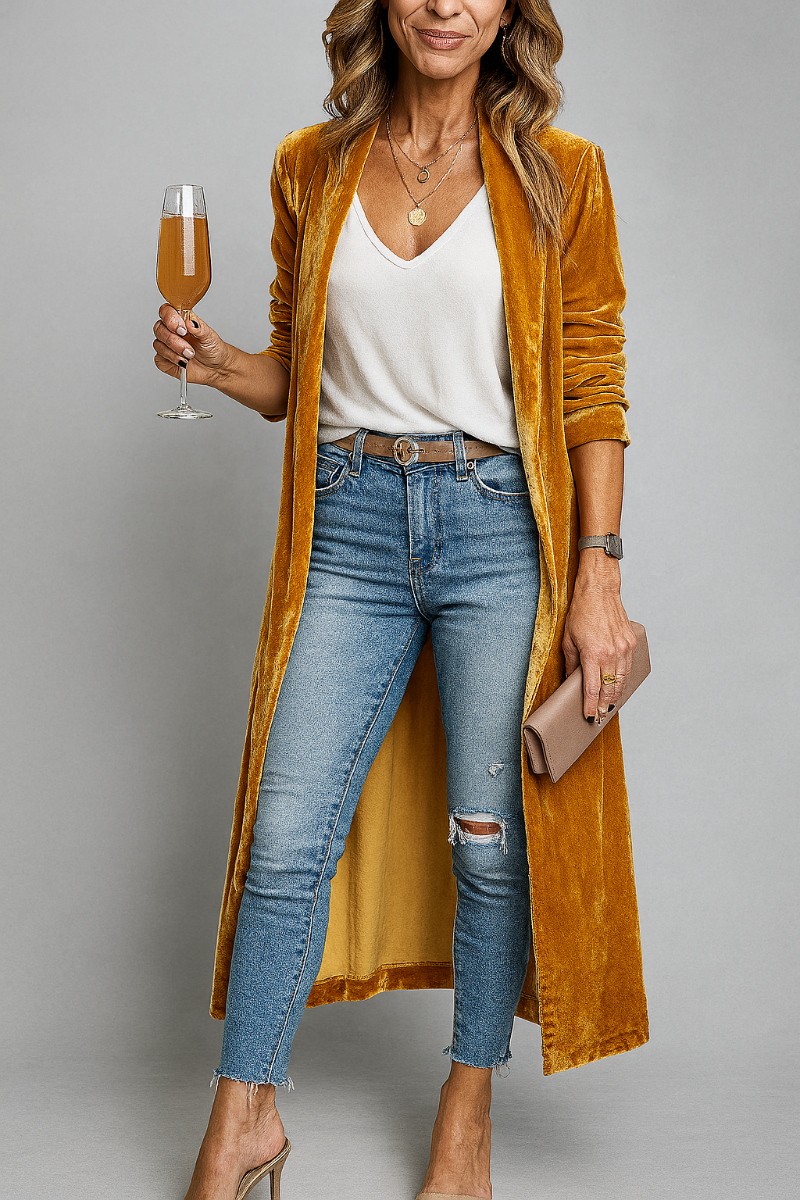 Lange cardigan voor dames