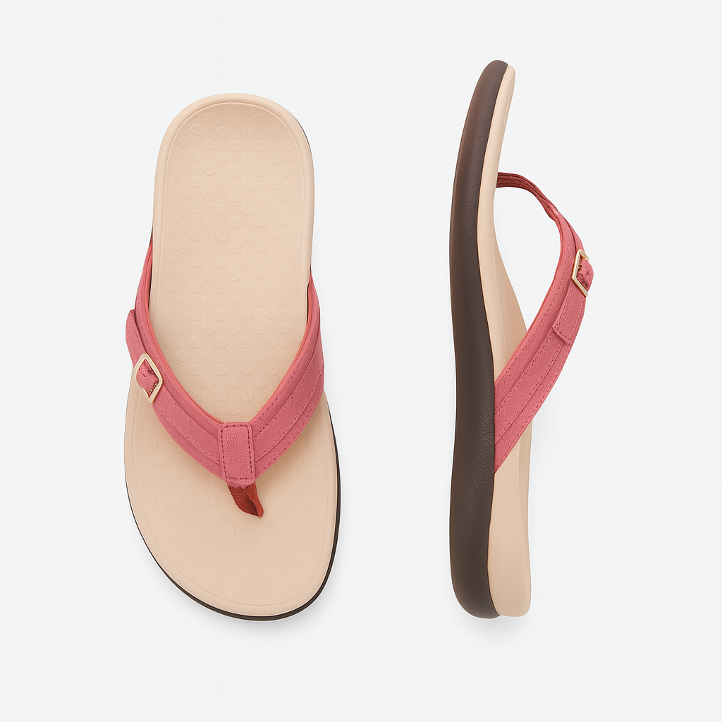 Slippers met voorgevormd voetbed voor dames