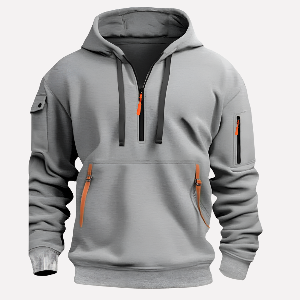 Heren Hoodie met Verstelbare Kap