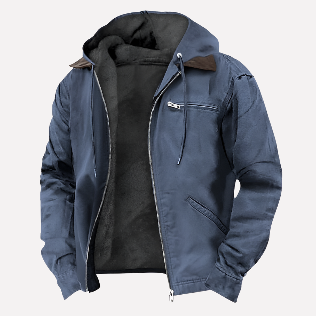 Heren Outdoor Hoodie Jacket met Ritszakken