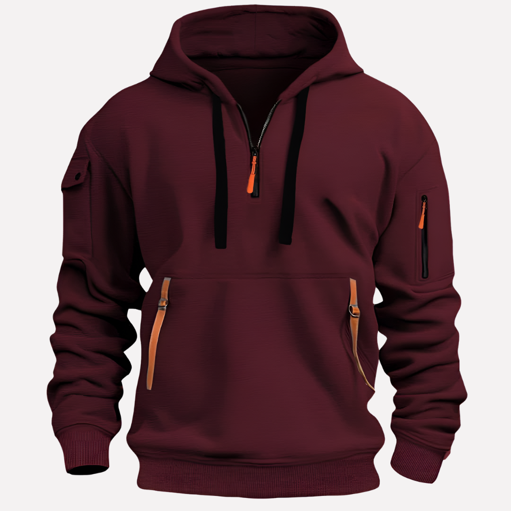 Heren Hoodie met Verstelbare Kap