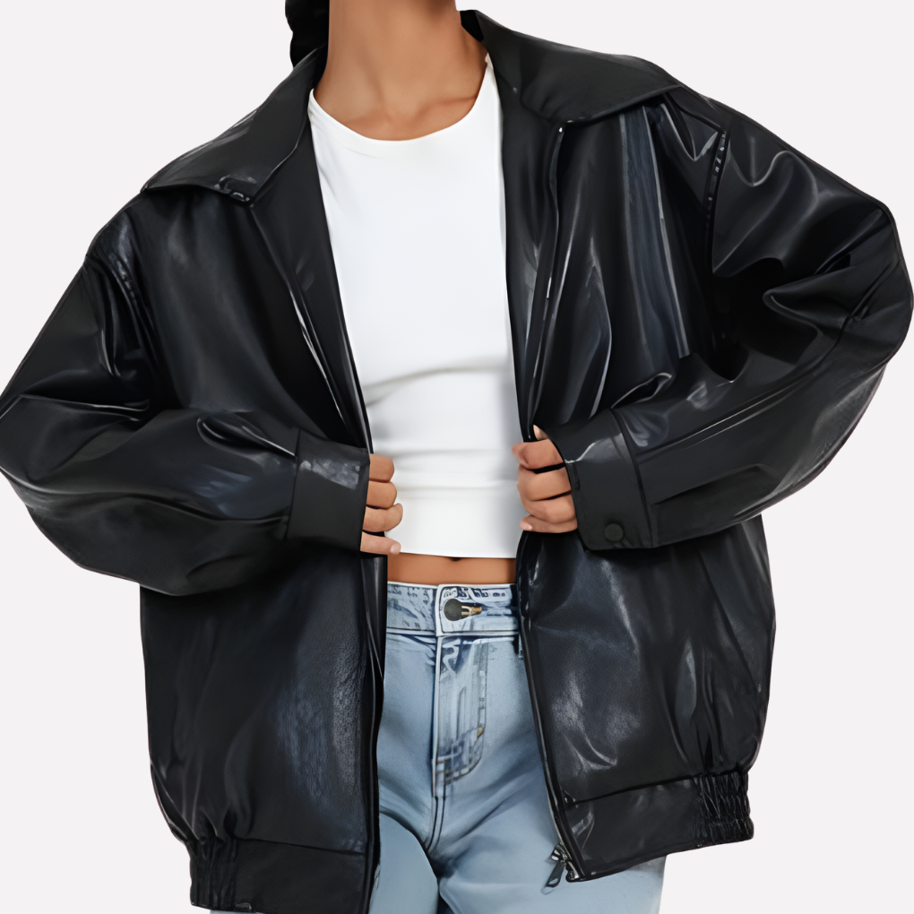 Vrouwen oversized bomberjack