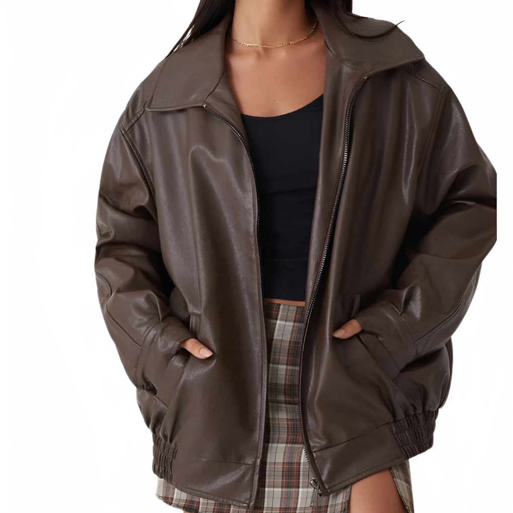 Vrouwen oversized bomberjack