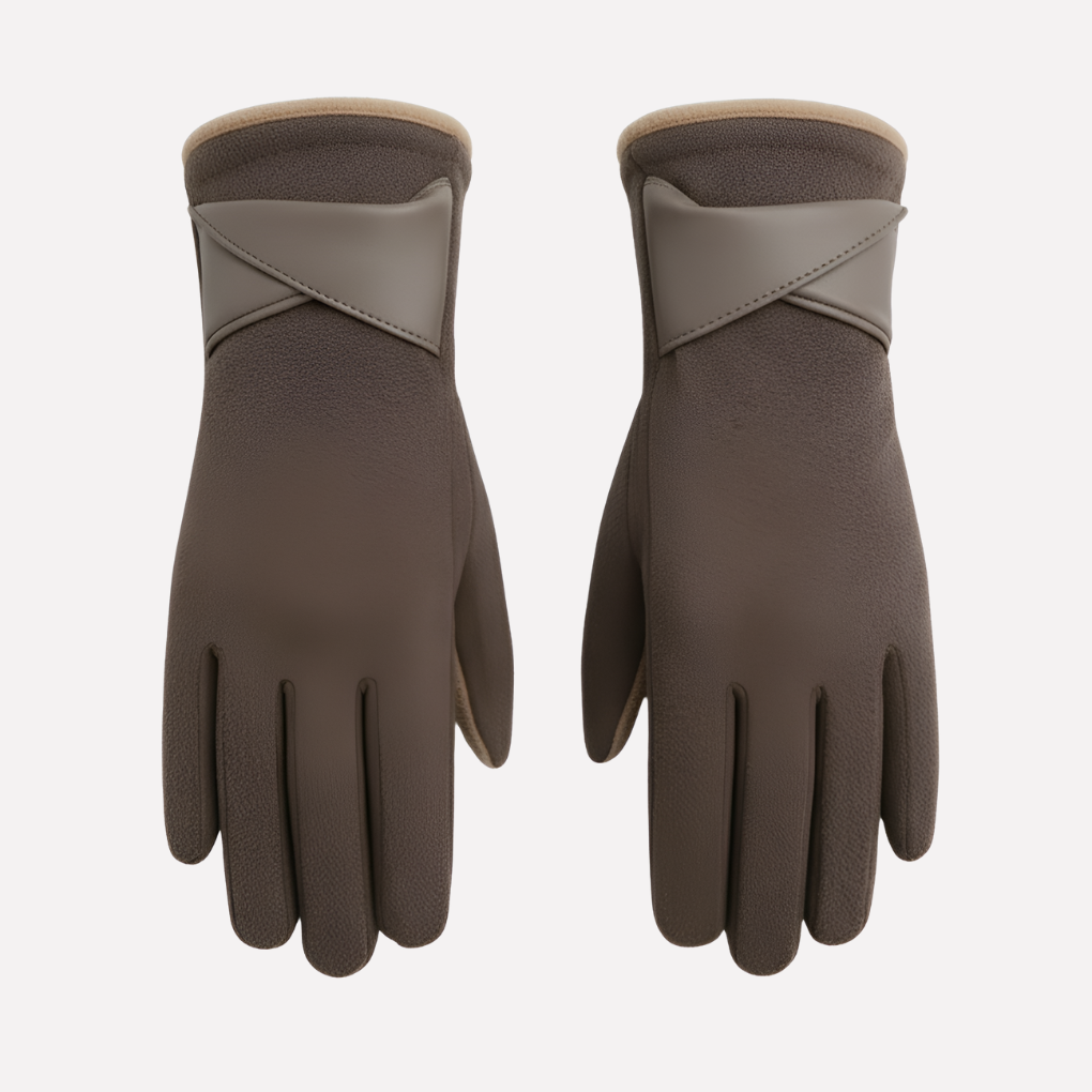 Vrouwen winterhandschoenen met verstelbare band