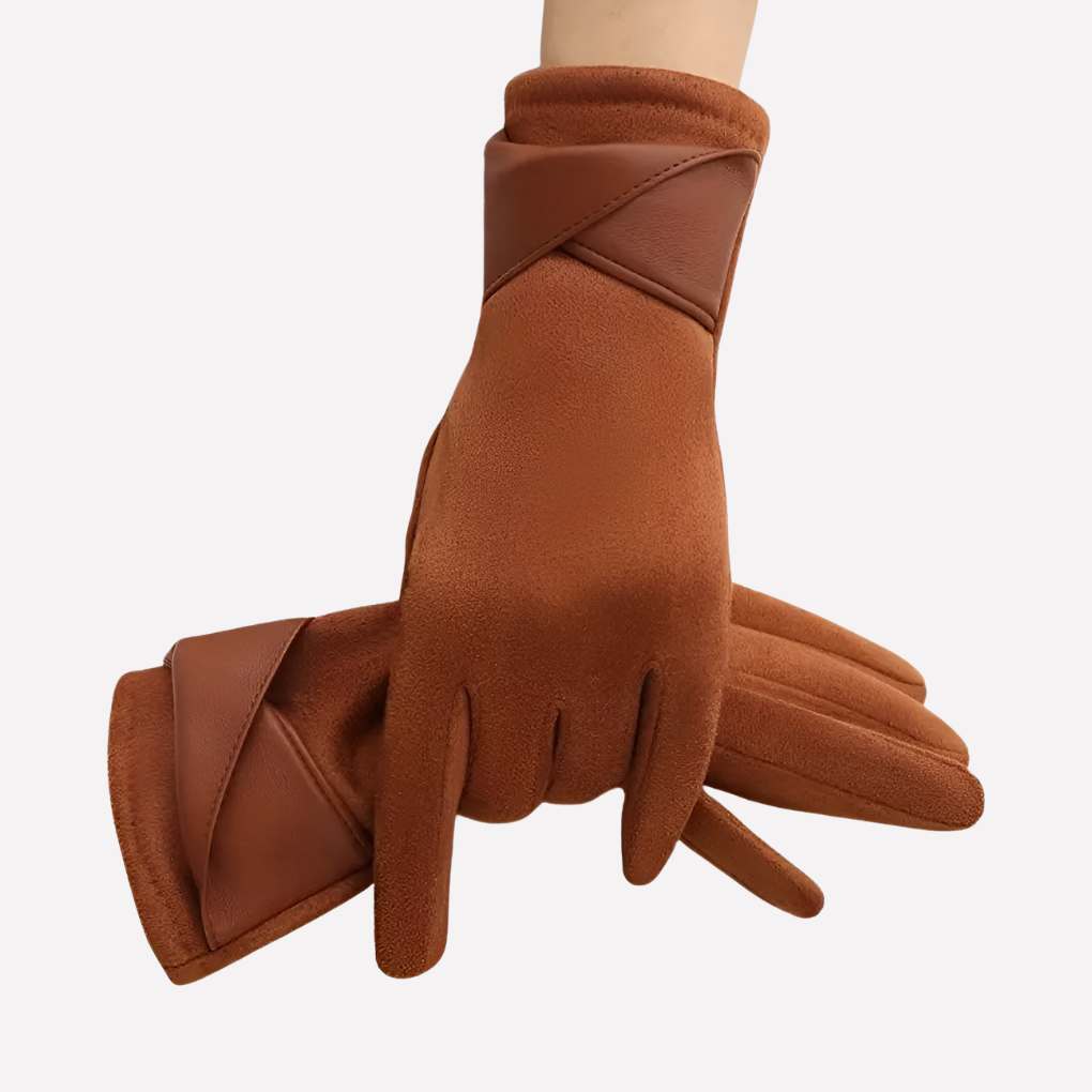 Vrouwen winterhandschoenen met verstelbare band