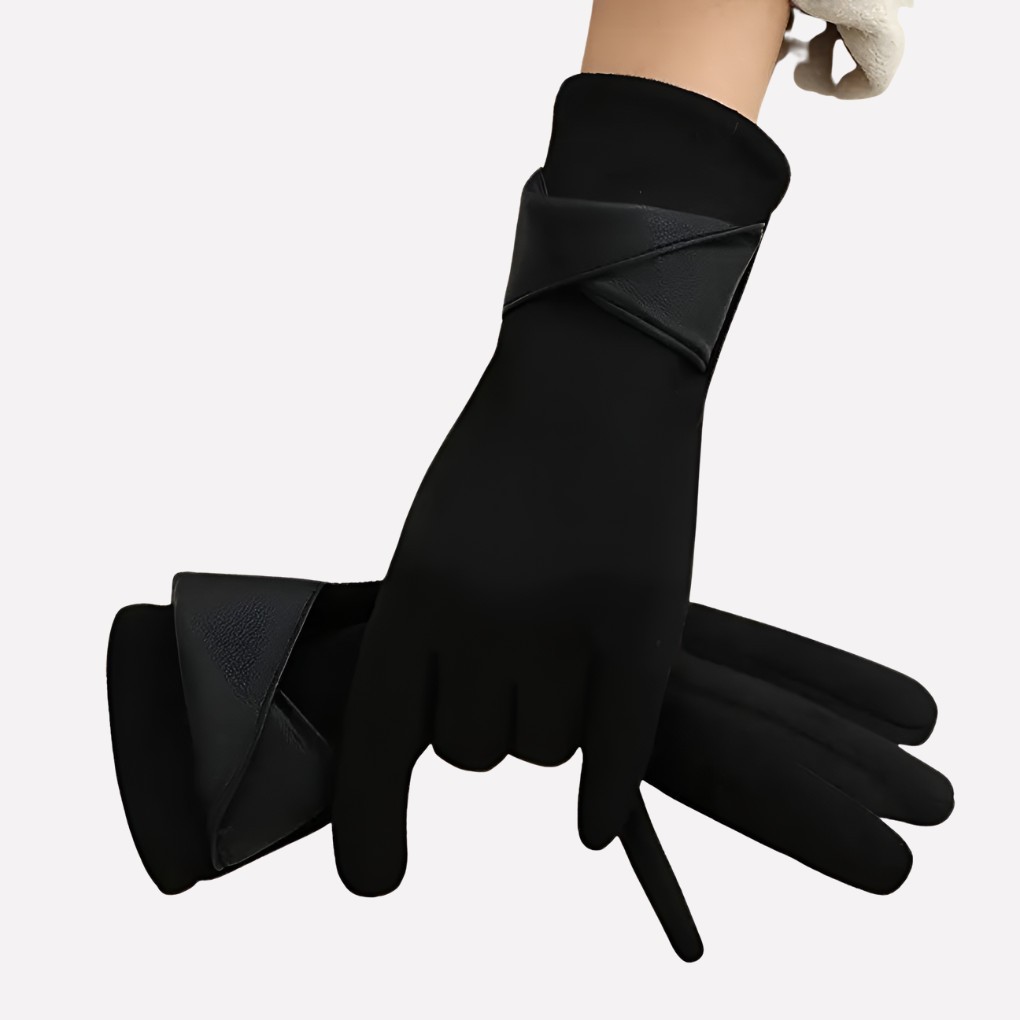 Vrouwen winterhandschoenen met verstelbare band