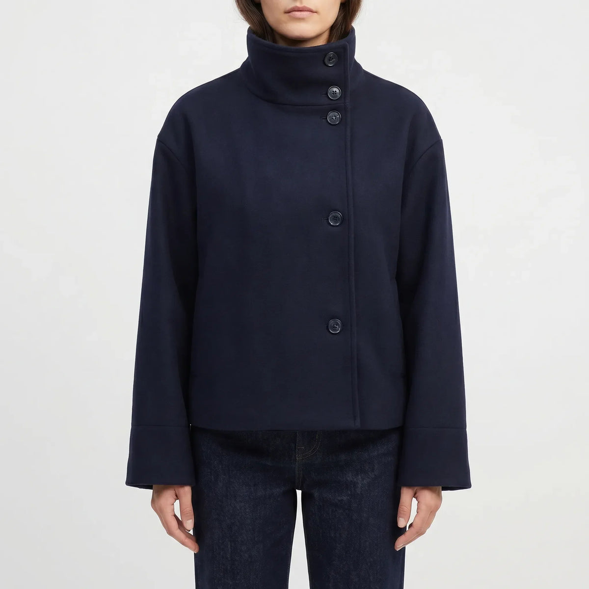 ClarevShort Single-Breasted Women's Jacket