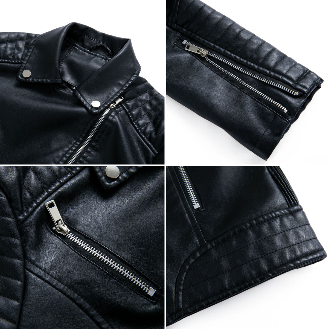 Trendy leren Jas Voor Dames - Jaimy
