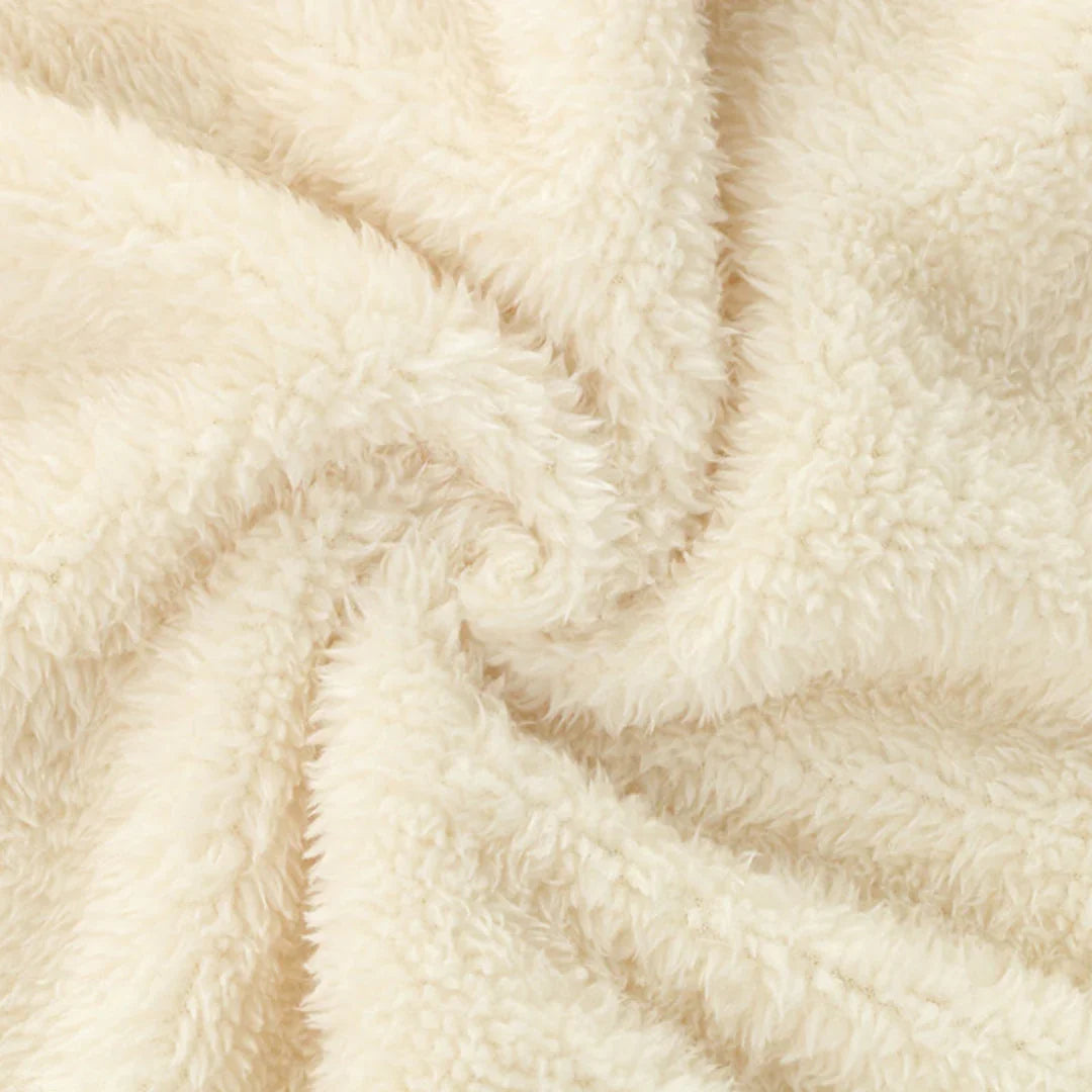 Warme fluffy sweater voor dames