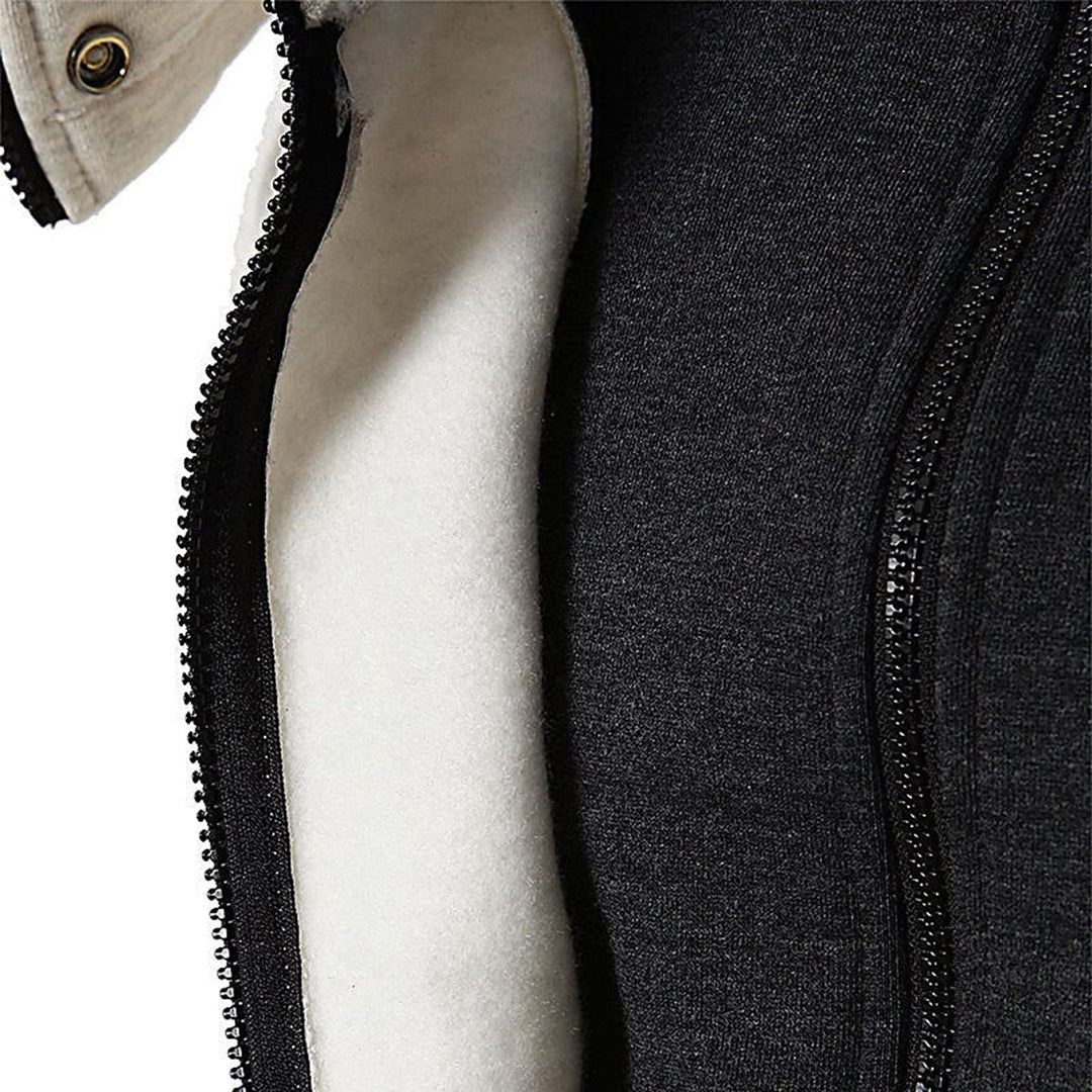 Slim vest met capuchon voor heren