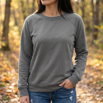 CrewnellePlain Crew Neck Sweatshirt