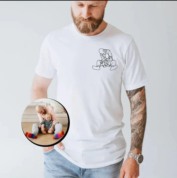 Gepersonaliseerd t-shirt met fotoprint