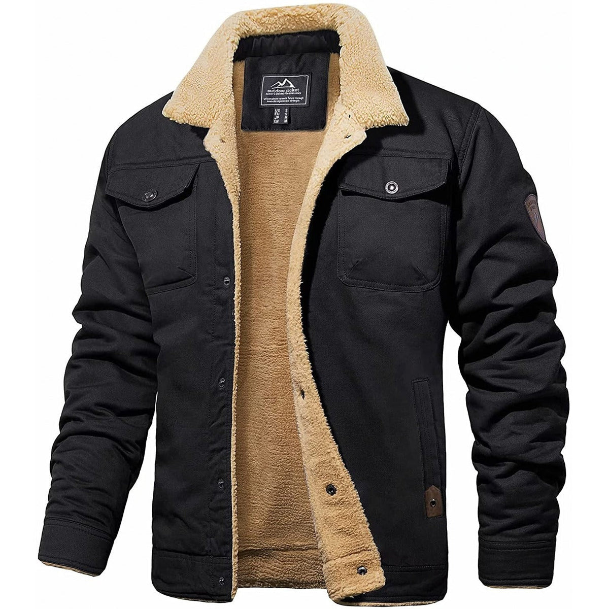 Warme Winter Bontjas Voor Heren - Steve