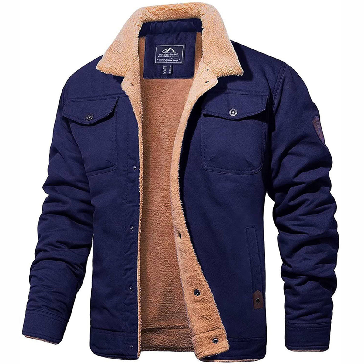 Warme Winter Bontjas Voor Heren - Steve