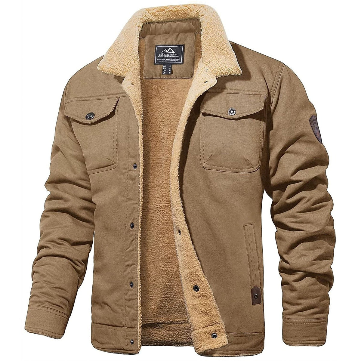 Warme Winter Bontjas Voor Heren - Steve