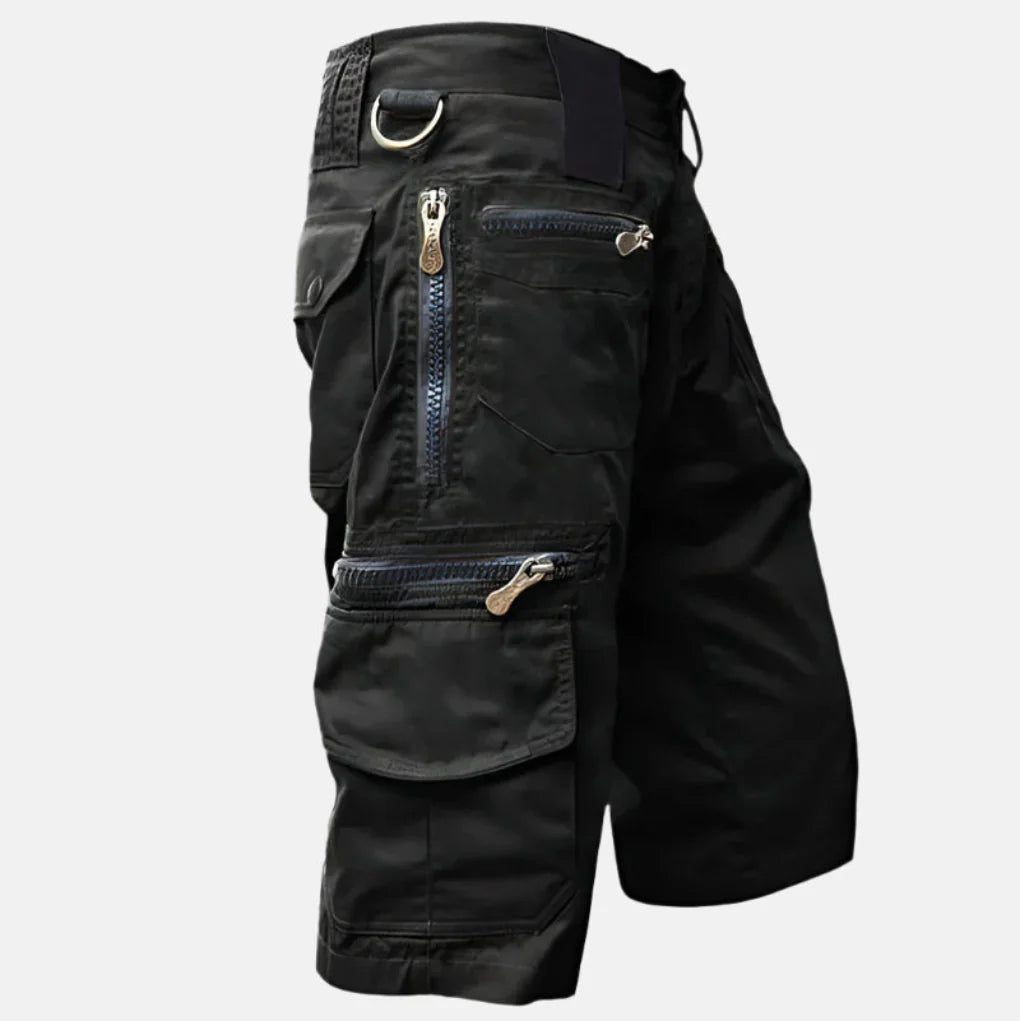 Cargoshorts voor heren met knielange pasvorm