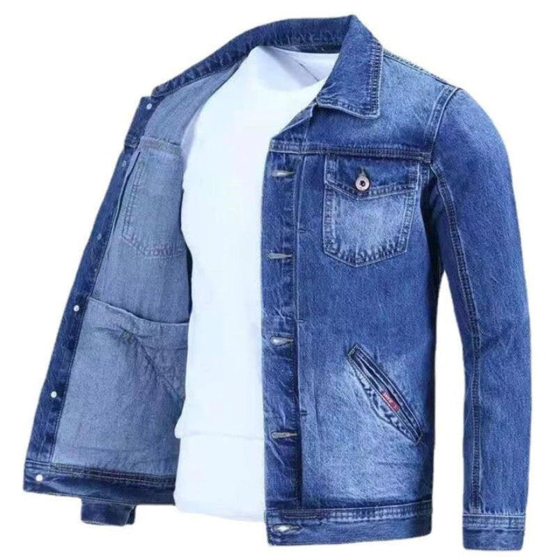 Hoymans UrbanDenim – Stijlvolle Heren Denim Jas