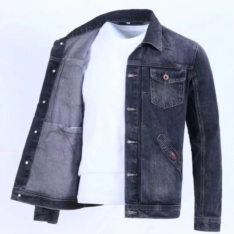 Hoymans UrbanDenim – Stijlvolle Heren Denim Jas