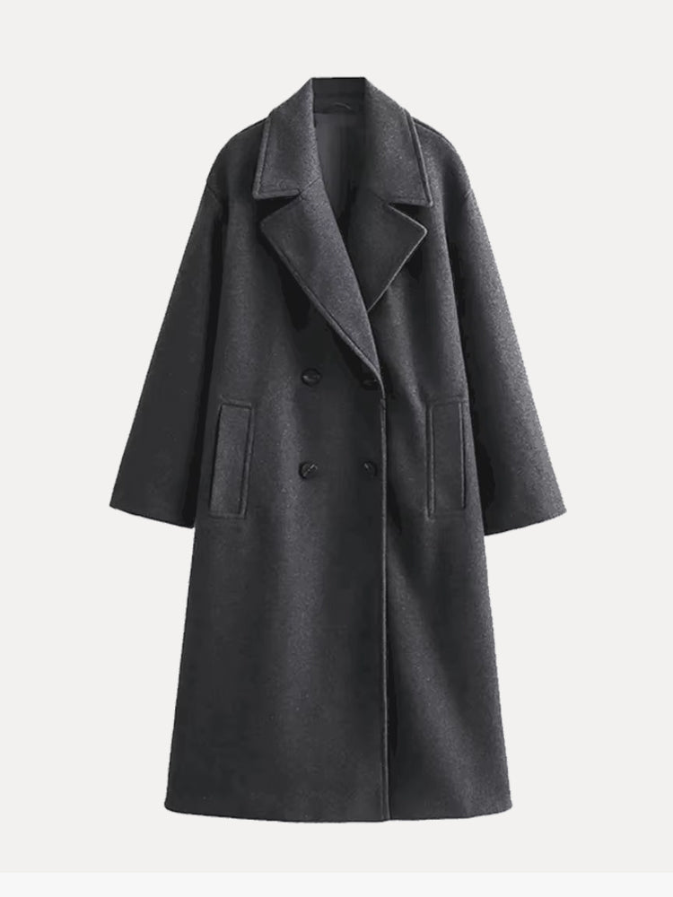 Getailleerde trenchcoat voor de winter voor dames