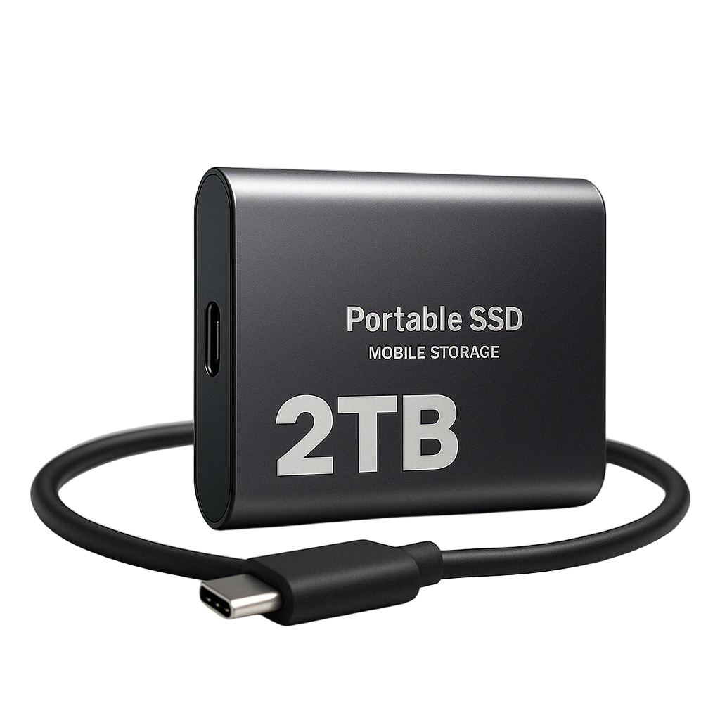 Draagbare SSD – hoge snelheid, compact ontwerp