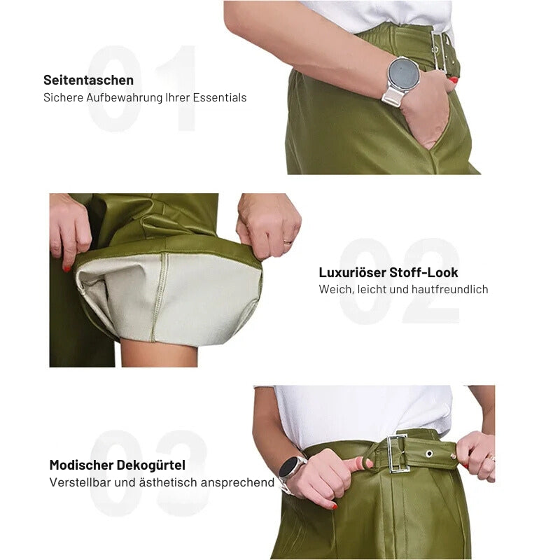 Broek met hoge taille voor dames