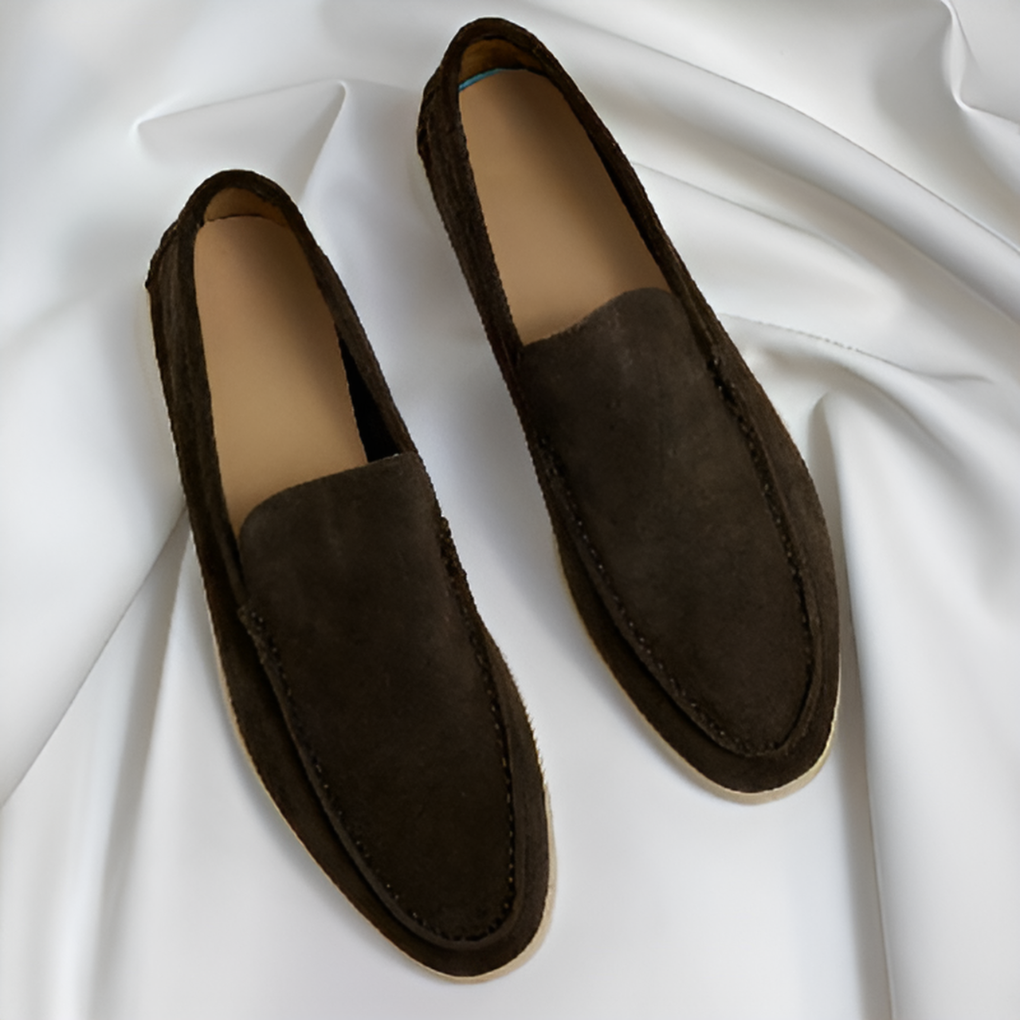 Eloise – luxe suède loafers