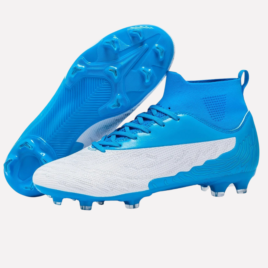 Voetbalschoenen voor mannen met grip & hoge enkelontwerp